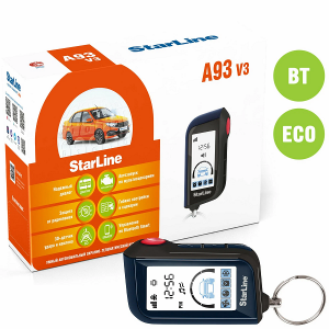  Автосигнализация StarLine A93 v3 BT ECO с автоматическим запуском двигателя