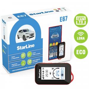  Автосигнализация StarLine E67 LoRa ECO с обратной связью